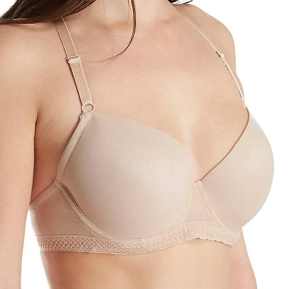 Perfect NWOT Racerback Bra Nude 34DD